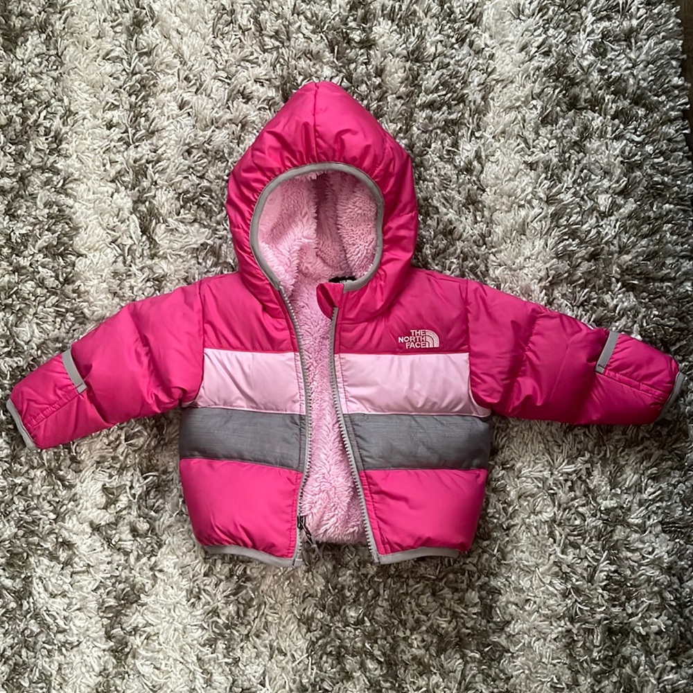 The North Face 3-6 months girl coat
